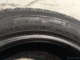 195/60 R16C Zimné pneumatiky Sava Eskimo LT 2 kusy - 5