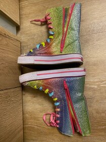 Trblietavé blikajúce topánky Skechers - 5