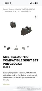 Mieridlá Ameriglo GL-191 (pre všetky Glock-y) - 5