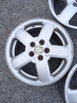 Alu disky 6Jx15, rozteč 5x100 škoda octavia 1, fabia 1-3 - 5
