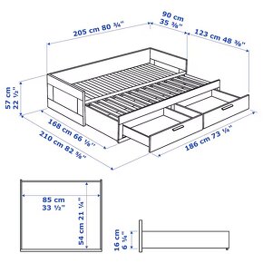 Posteľ Brimness IKEA - 5