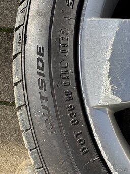 Škoda elektróny 5x100 R17 - 5