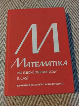 Stare učebnice z Matematiky - 5