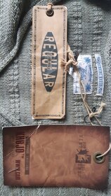 Zaujímavý pánsky sveter KHUJO - M - 5