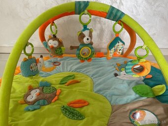 Baby Fehn podložka s hrazdičkou Forest 105x80 - 5