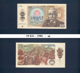 Bankovky Československo 2 - 5