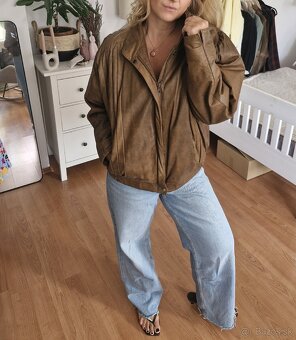 Vintage kožená bunda - 5