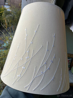 Predám biele tienidlo na lampu - 5