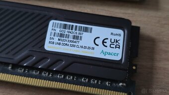 RAM Apacer NOX - DDR4 3200Mhz 16GB - 5