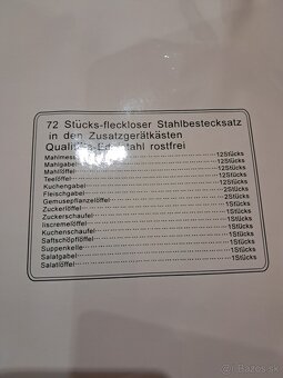 nerezovy pribor so zlatym - 5