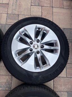Orig.hliníkové disky Škoda R16 5x112 - 5