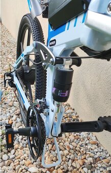 Celoodprúžený skladací ANCHEER 250W ALU rám, Shimano prevody - 5