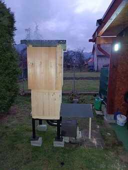 Domáca drevená udiareň - 5