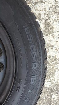 Zimné kolesá 195/65 r15 - 5