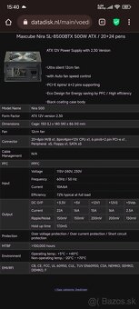 zdroj do pc 500w - 5