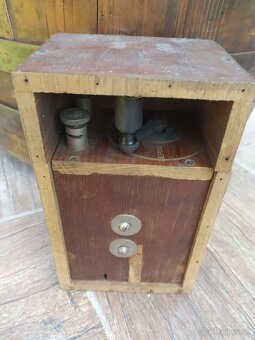 Starý prístroj z WW1 detonator cievka - 5