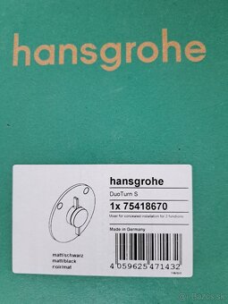 Hansgrohe DuoTurn S - Batéria pod omietku, na 2 spotrebiče, - 5