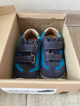 Predam nízke barefoot topánočky Filii leguan velcro velours - 5
