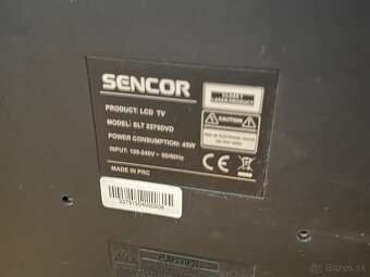Televizor Sencor s hdmi a dvd prehravačom - 22 palec - 5