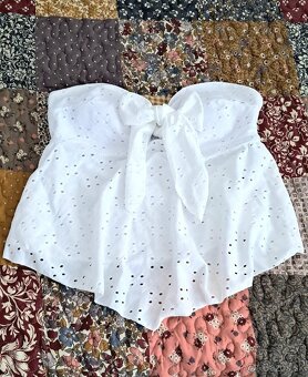 Plavky biele veľ. M - 5