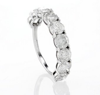 Predam diamantovy prsteň 3,63 ct - 5