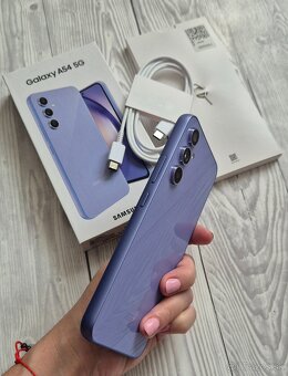 Samsung Galaxy A54 5G 128GB fialový - 5