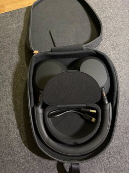 Sony WH-1000XM5 – čierne, top stav - 5