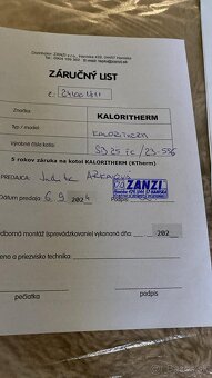 Nový Kotol na tuhé palivo KALORITHERM SB25 FC - 5