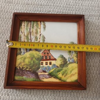 Ručne maľovaná obkladačka RAKO made in BOHEMIA - 5