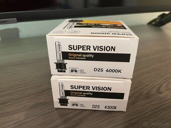 Xenónové výbojky D2S 4300K, 6000K, 8000K - 5