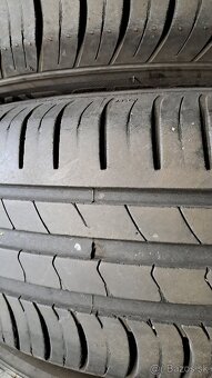 Predám 4ks jazdené letné 195/60r15-88H Hankook - 5