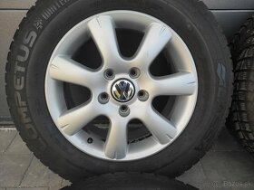 VW Touareg 17" 5x130 + zimné pneumatiky 235/65 R17 - 5
