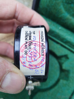starý volt ampermeter 50. roky - 5