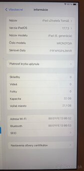 Predám Apple iPad 6.generácie tablet - 5