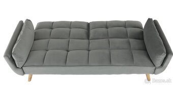 Rozkladacia pohovka sivá Kapreva - 5