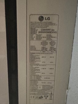 Lg artcool C09awv - 5