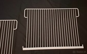 Police do chladničky, rozmer 52 x 37,5 cm, nové, 3 kusy - 5