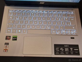 Herný notebook Acer Swift Gtx 1650 - 5