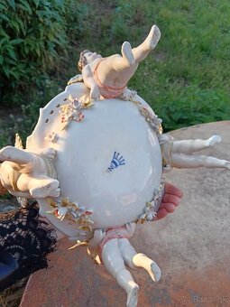 Starožitná misa s anjelmi - 5