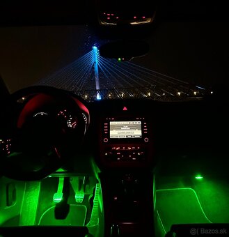 Bezdrôtové RGB LED diódy do interiéru auta - 5