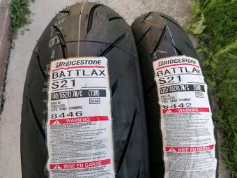 BRIDGESTONE S21 Hypersport 120/70zr17 + 180/55zr17 - 5