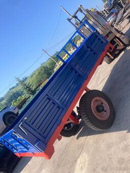 Vlečka za traktor 3t trojstranny sklapač 2kusi NOVA - 5