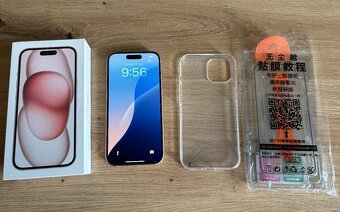 Na predaj Apple iPhone 15 v ružovej farbe - 5