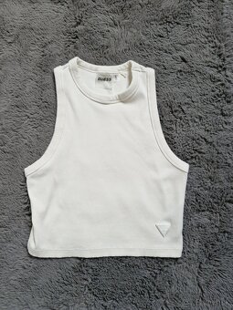 NOVE Guess, Marciano tricko, crop top XS -L - 5