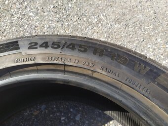 Letné pneumatiky 245/45 R19 Continental 2ks - 5