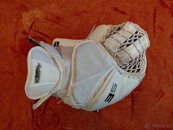 Brankárska lapačka Bauer Supreme 3s, velkost intermediate - 5