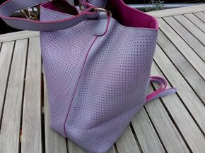 Dámska kabelka púdrovo-fialová CARPISA - 5