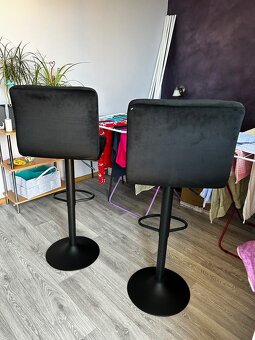 Barove stolicky Delta Black - 5