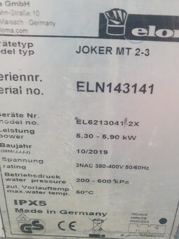 Konvektomat Eloma Joker s digestoří - 5