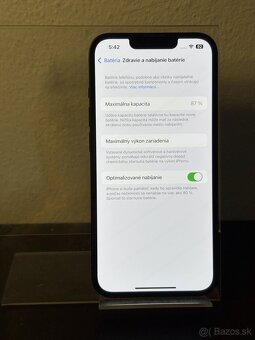 Predám Apple iPhone 13 128GB Black bežne známky používani - 5